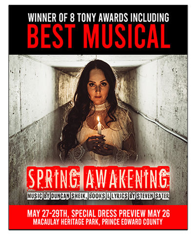 Shatterbox theatre Spring Awakening Poster